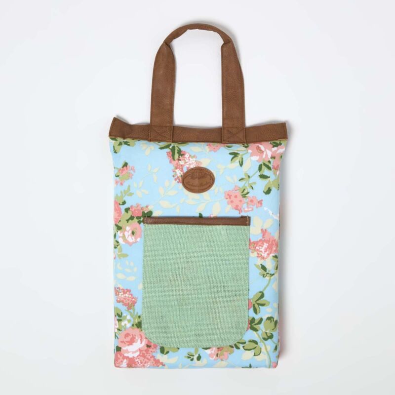 Kneeling Pad Cushion for Gardening, Rose Print - Homescapes