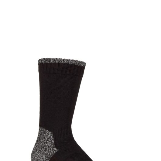 Mens 1 Pair SOCKSHOP BlueGuard RHS Royal Horticultural Society Cotton Gardening Boot Socks Black 6-11