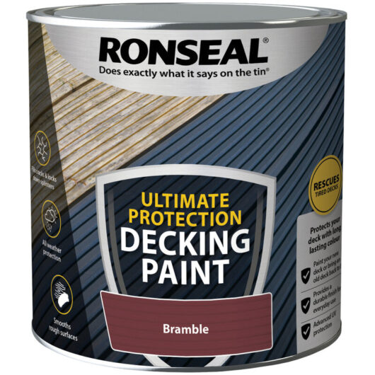 Ultimate Protection Decking Paint - 2.5L - Bramble - Ronseal