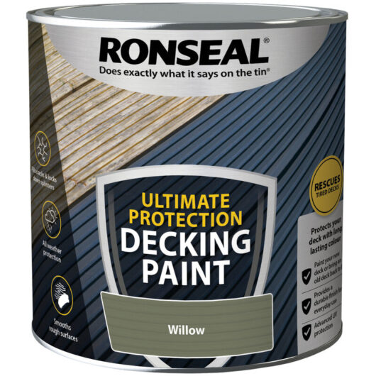 Ultimate Protection Decking Paint - 2.5L - Willow - Ronseal