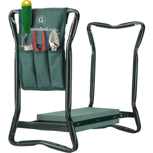 Versatile foldable portable garden kneeler