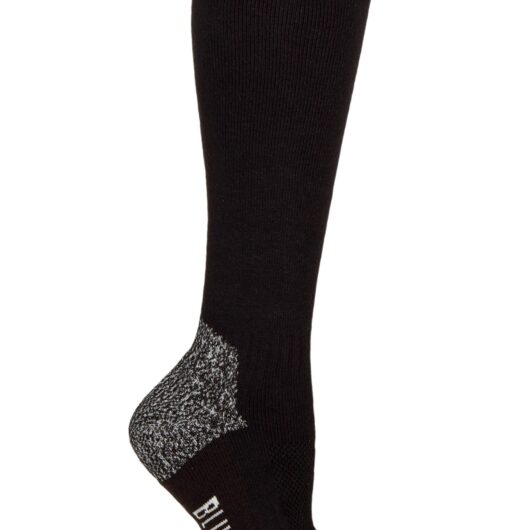 Women's 1 Pair SOCKSHOP BlueGuard RHS Royal Horticultural Society Cotton Gardening Long Boot Socks Black 4-8 Women's