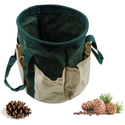 Garden Tool Bag Gardening Tools Gardening with Waterproof Oxford Cloth With Cloth - 6 Pockets Can Hold Tools, Wear-Resistant Versatile Storage Bag