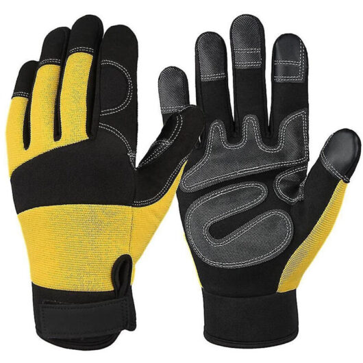 L) 1 Pair Pureh Garden Gloves, Planting Garden Gloves, Building Maintenance Work Gloves