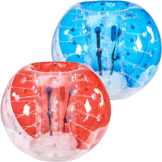 Mophorn - Inflatable Bumper Balls 2-Pack - 5FT/1.5M. 0.8mm thick pvc. Ideal for teens and adults. Fun for outdoor team gaming in gardens, yards, and