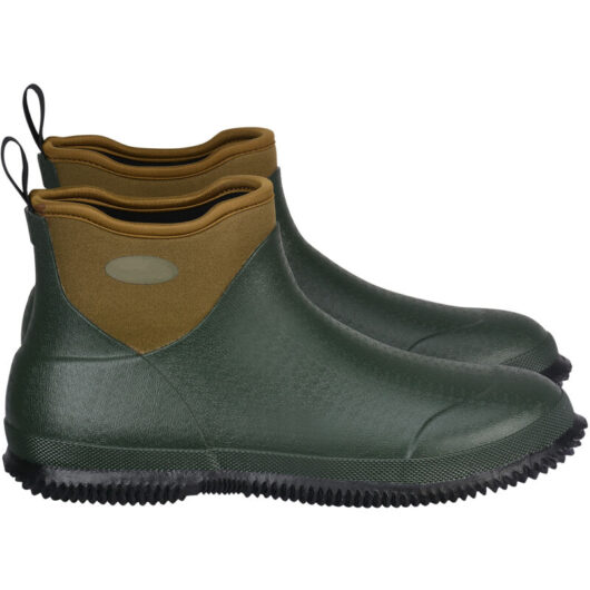 Mophorn - Women's Deck Boots, Waterproof Fishing Rain Boots, Anti-Slip Ankle Rubber Boots, Insulated Mud Boots, Neoprene Rubber, Size 8 us