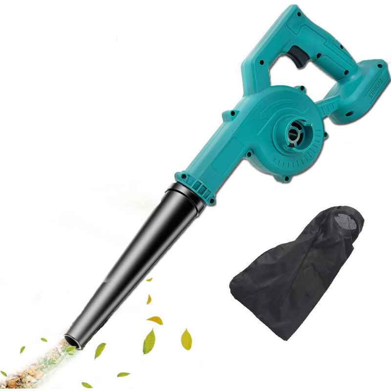 Teetok - Electric leaf blowers,Heavy Duty Cordless Leaf Blower Handheld 2in1 Air Leaf Blower Vacuum Clear Gardens, Patios, Gutters, Driveways