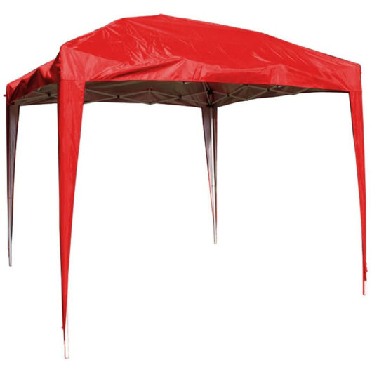3x3m Garden Gazebo Top Cover Replacement Tent Canopy Red