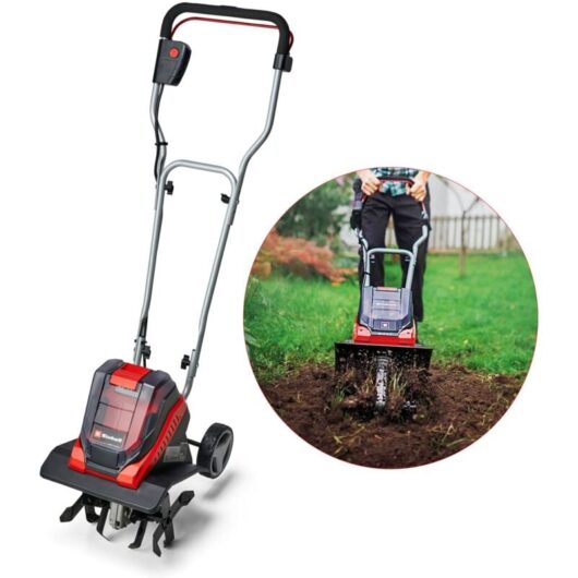 Einhell - Cordless Twin 18v / 36v Tiller Cultivator Rotavator ge-cr 30 Li-Solo