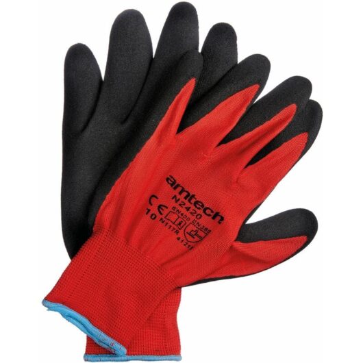Xl (Size 10) Nitrile performance work gloves - N2420