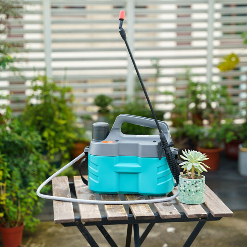 5L Electric Shoulder-Mounted Sprayer, Pesticide Sprayer for Gardening, Small Water Spray Gun, Built-in 2200mAh Lithium Battery, Car Rinse