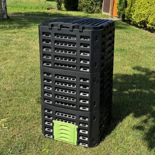 500 Litre Plastic Garden Composter (65cm x 120cm)