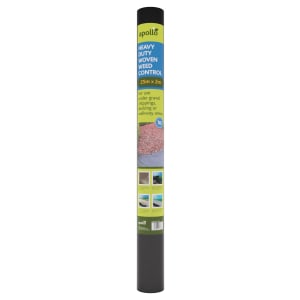 Apollo Heavy Duty Weed Control Landscape Fabric - 2m x 25m Roll - 95gsm