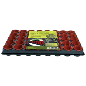 Apollo Seed & Cutting Tray with Round Pots - 40 x 6cm