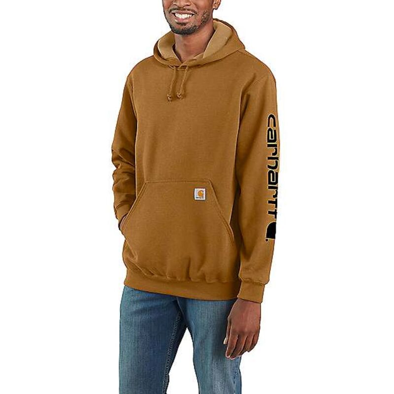 Carhartt - K288 Sleeve Graphic Sweatshirt Carharrt Brown xl - Carharrt Brown