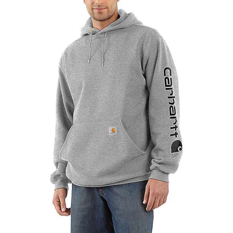 Carhartt - K288 Sleeve Graphic Sweatshirt Heather Grey xxl - Heather Grey