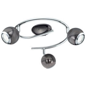 Eglo Bimeda LED Ceiling Light - Nickel / Chrome