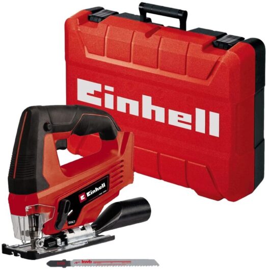 Einhell 18v Cordless Jig Saw TC-JS 18 Li Power X-Change + KWB Blade + Carry Case