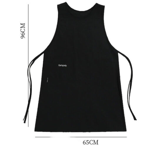Linghhang - Women's Work Blouse Apron Housekeeper Hotel, School, Greengrocer, Painter, Kitchen