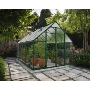 Palram Canopia Balance Green Greenhouse - 8 x 12ft