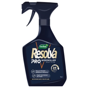 Resolva Pro 24 Hour Weed Killer - 1L - Powerful All -Purpose Formula