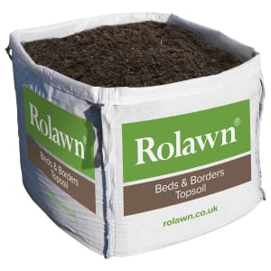 Rolawn Beds & Borders Topsoil - 500L - Covers 10m² - Soil Constituent