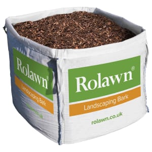 Rolawn Landscaping Bark - 500L - Covers Up to 10m² - Natural Wood