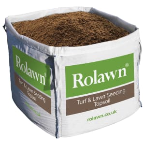 Rolawn Turf & Lawn Seeding Topsoil Bulk Bag - 500L - Covers 10m² at 50mm Depth