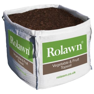 Rolawn Vegetable & Fruit Topsoil - 500L - Ideal for Gardens - 10m² Coverage