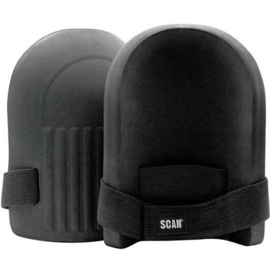 Scan - Thick Moulded Foam Knee Pads Protectors Hook and Loop Straps scappekpe