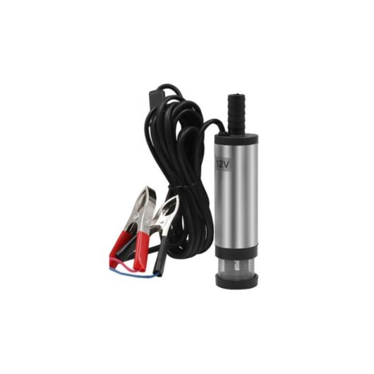 12V fuel pump, water drain pump (oil transfer, diesel vehicles or refueling) for applications in mobile homes, caravans, large drilling rigs as well