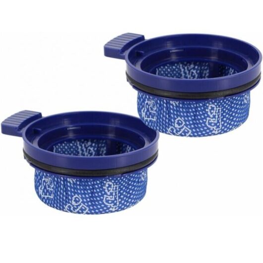 2-pack washable filters for Samsung vacuum cleaners. Custom-made vacuum cleaner accessories. Microfilter accessories. Vacuum cleaner filters for