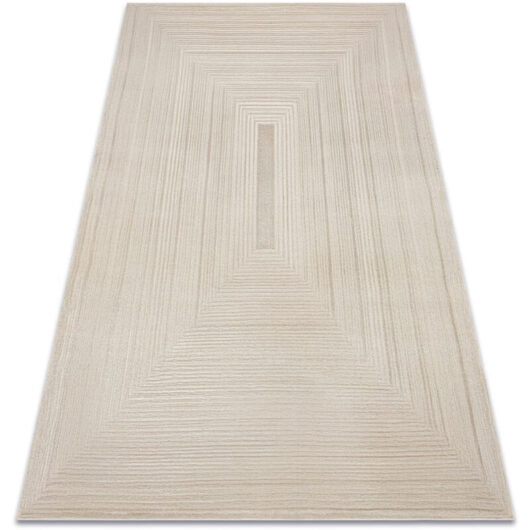 Carpet BALANCE 8788 taupe - Geometric, structural, glamour beige 180x270 cm