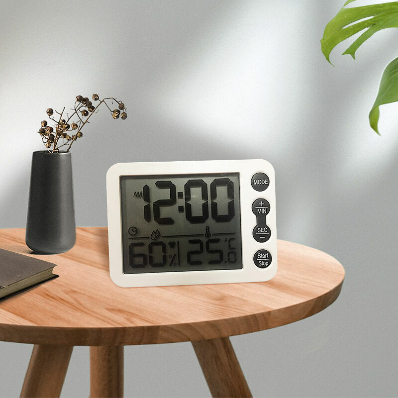 Dewdat - Calendar Alarm Clock Digital Clock With Date Day and Time