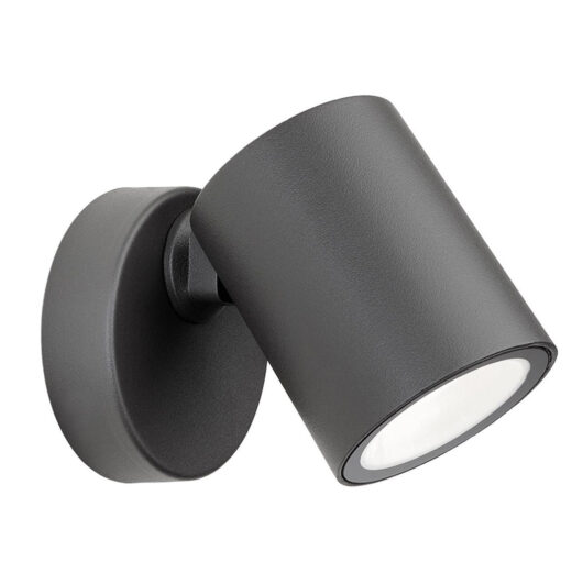 Firstlight LED Vermont Outdoor Wall Spotlight Cool White 4000K in Graphite