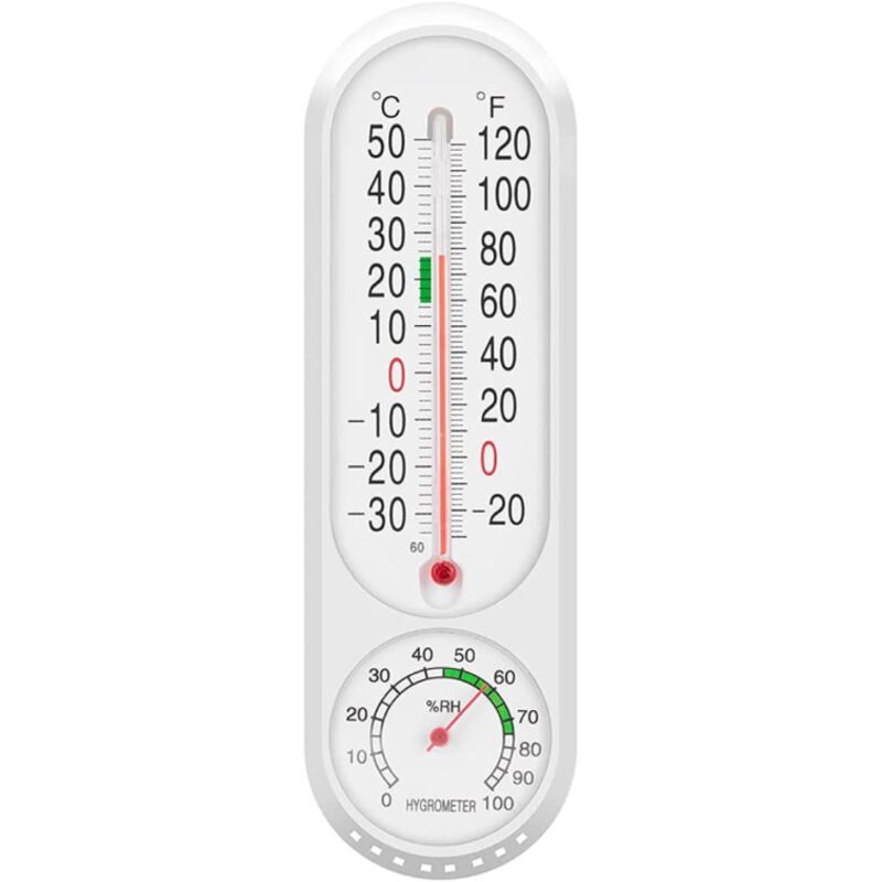 Tinor - Greenhouse Thermometer, Digital Hygrometer, Hanging Garden Plant Temperature Gauge, Humidity Meter for Outdoor Indoor,Hygrometer Greenhouse